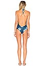 view 3 of 3 Hinano One Piece in Hawaii Hula Blue