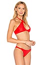 view 2 of 4 Tahaa Halter Top in Freedom  Red in Freedom Red