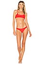 view 4 of 4 HAUT DE MAILLOT DE BAIN ALAPIO in Red Ginger