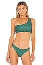 view 1 of 4 Moni Bikini Top in Malachite