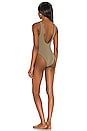 view 3 of 3 Yumi One Piece in Ribbed Khaki