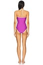 view 3 of 3 Amora One Piece in Royal & Ecru