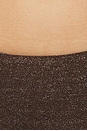 view 5 of 5 Lurex Suva Bikini Bottom in Lurex Chocolate