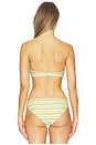 view 3 of 5 Parsa Bikini Top in Rattan Stripe