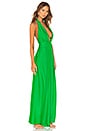 view 2 of 3 Silk Halter Jumpsuit in Grass