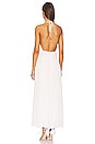 view 3 of 3 Evie Pleated Dress in White