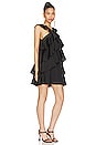 view 2 of 3 Lexi Satin Mini Dress in Black