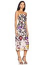 view 2 of 4 Floral Embroidery Midi Dress in Multi