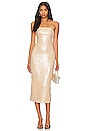 view 1 of 4 Kait Sequin Dress in Gold