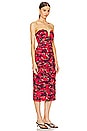 view 2 of 3 Windmill Floral Dress in Red Multi