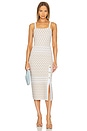 view 1 of 4 Gradient Zig Zag Tank Midi Dress in Natural Multi