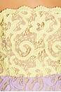 view 4 of 4 Kait Trois Multi Color Lace Dress in Lavender, Blue & Yellow