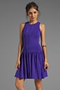 view 1 of 6 April Knits Josephine Pleated Dress in Grape