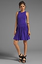 view 2 of 6 April Knits Josephine Pleated Dress in Grape