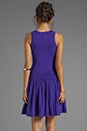 view 4 of 6 April Knits Josephine Pleated Dress in Grape