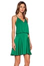 view 2 of 4 Silk Crepe Tank Dress in Emerald