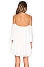 view 3 of 4 Mila Off the Shoulder Dress in White