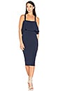 view 1 of 3 Flounce Dress in Navy