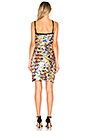 view 3 of 4 Sequins Mini Dress in Rainbow Multi