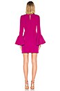 view 3 of 3 Morgan Dress in Magenta & Plum