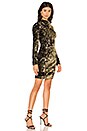 view 2 of 4 Turtleneck Dress in Gold