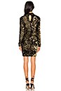 view 3 of 4 Turtleneck Dress in Gold