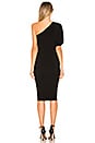view 3 of 3 One Shoulder Dress in Black