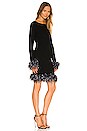 view 2 of 3 Feather OTS Dress in Black