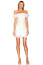 view 1 of 3 Britton Guipure Lace Dress in White