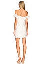 view 3 of 3 Britton Guipure Lace Dress in White