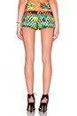 view 3 of 3 Couture Neon Jacquard Short in Multi