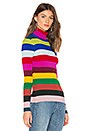 view 2 of 4 Rib Turtleneck Pullover in Rainbow Multi