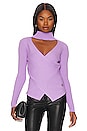 view 1 of 4 Reversible Sweater in Lilac