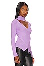 view 2 of 4 Reversible Sweater in Lilac