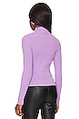 view 3 of 4 Reversible Sweater in Lilac