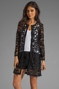 view 1 of 5 Magnolia Lace Coat in Black