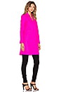 view 3 of 4 Slim Coat in Fluo Pink
