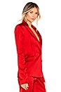 view 3 of 5 Fitted Blazer in Ruby Red