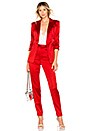 view 5 of 5 Fitted Blazer in Ruby Red