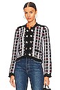 view 2 of 5 Cardigan Jacket in Black Multi