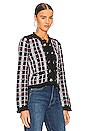view 3 of 5 Cardigan Jacket in Black Multi