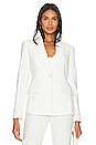 view 2 of 6 Avery Lace Blazer in White