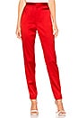 view 1 of 4 High Waist Skinny Pant in Ruby Red