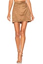 view 1 of 4 Modern Mini Skirt in Camel