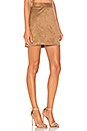 view 2 of 4 Modern Mini Skirt in Camel