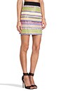view 2 of 7 Mini Pencil Skirt in Multi
