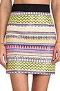 view 4 of 7 Mini Pencil Skirt in Multi