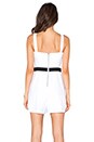 view 3 of 4 Zip Front Romper in White