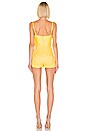 view 3 of 3 Anya Romper in Marigold