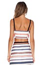 view 3 of 4 Bustier Top in Stripe Multi
